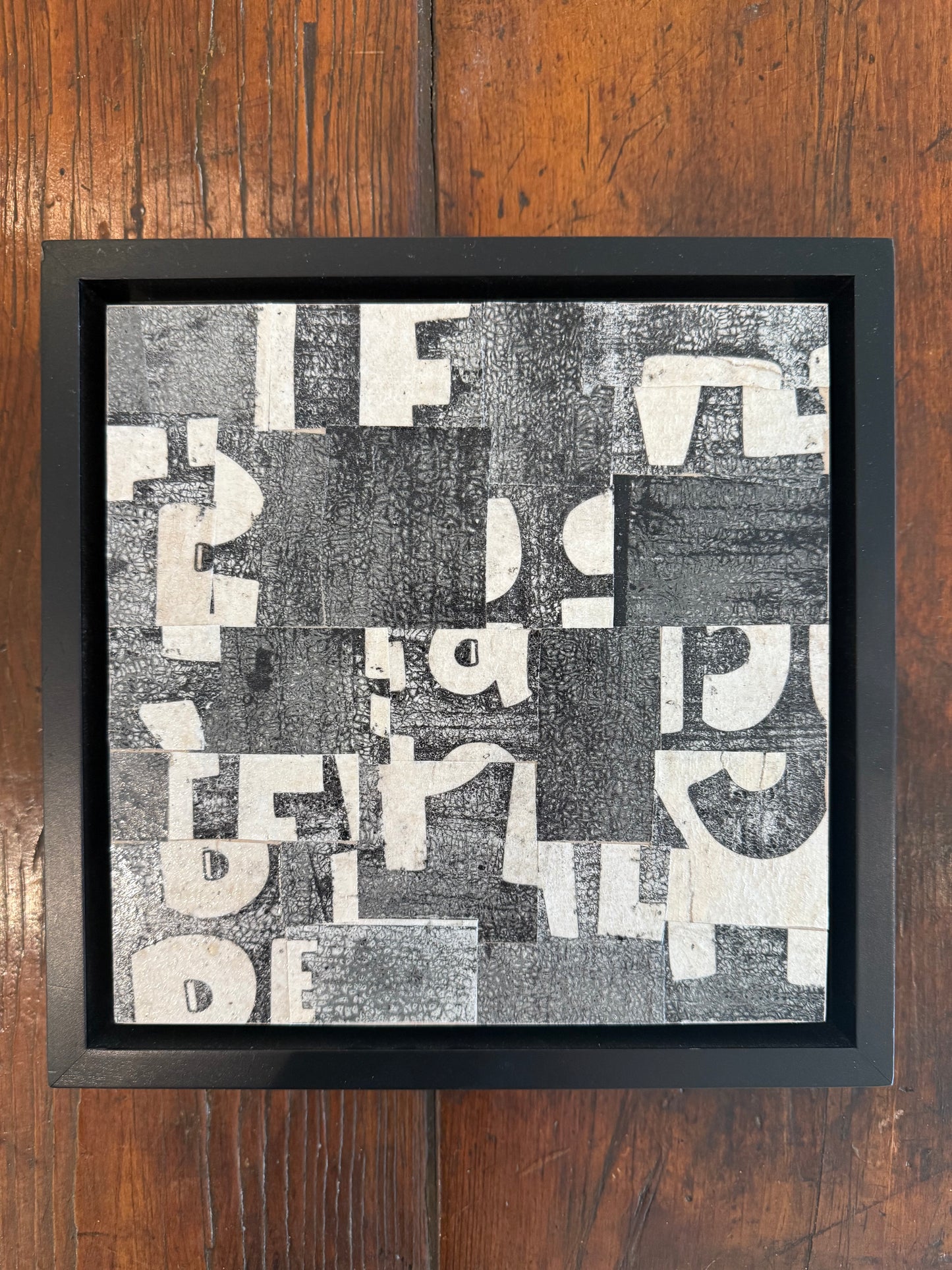 Original Collage on Canvas Titled: PDP 1359 ct23
