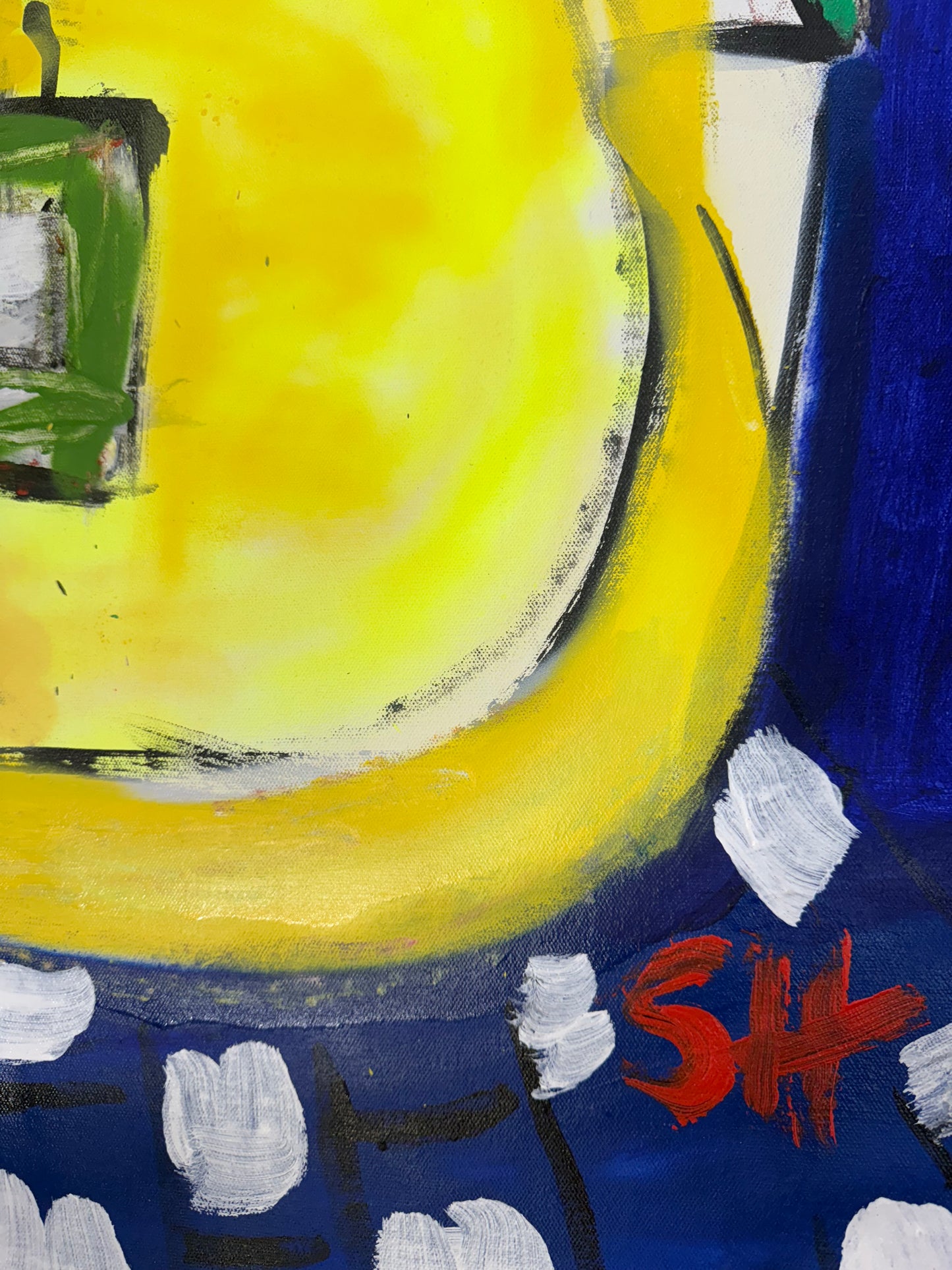 Mixed Media Painting titled “Nova” 52 x 68