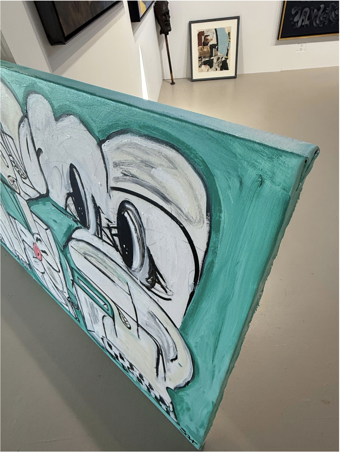 Scott Harper Mixed Media Painting titled “We Could Be” 44 x 70 2025