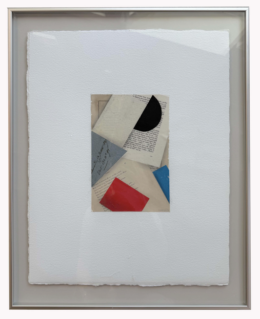 Original COllage on Paper (Framed) Titled FS3197 ct12