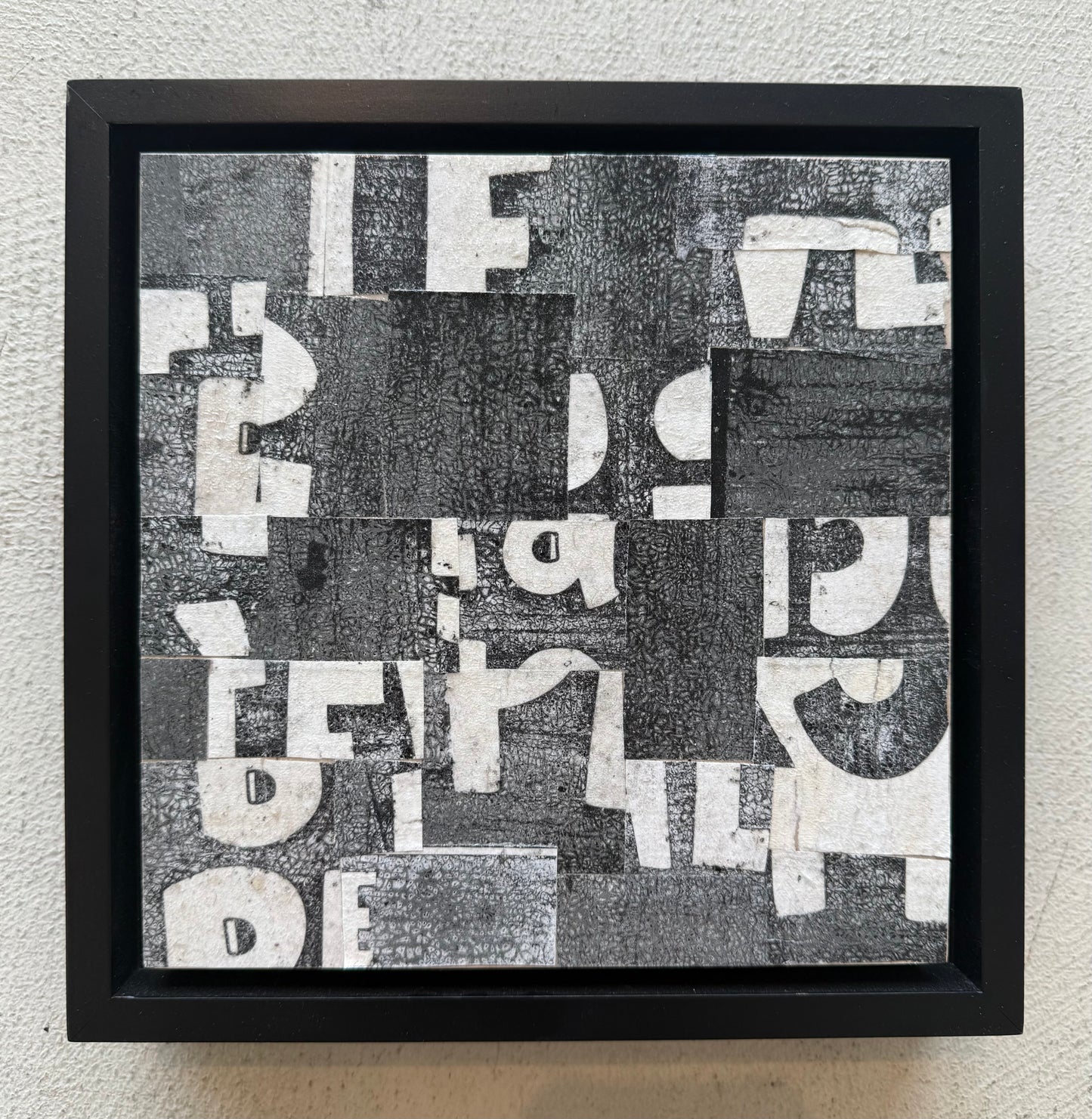 Original Collage on Canvas Titled: PDP 1359 ct23