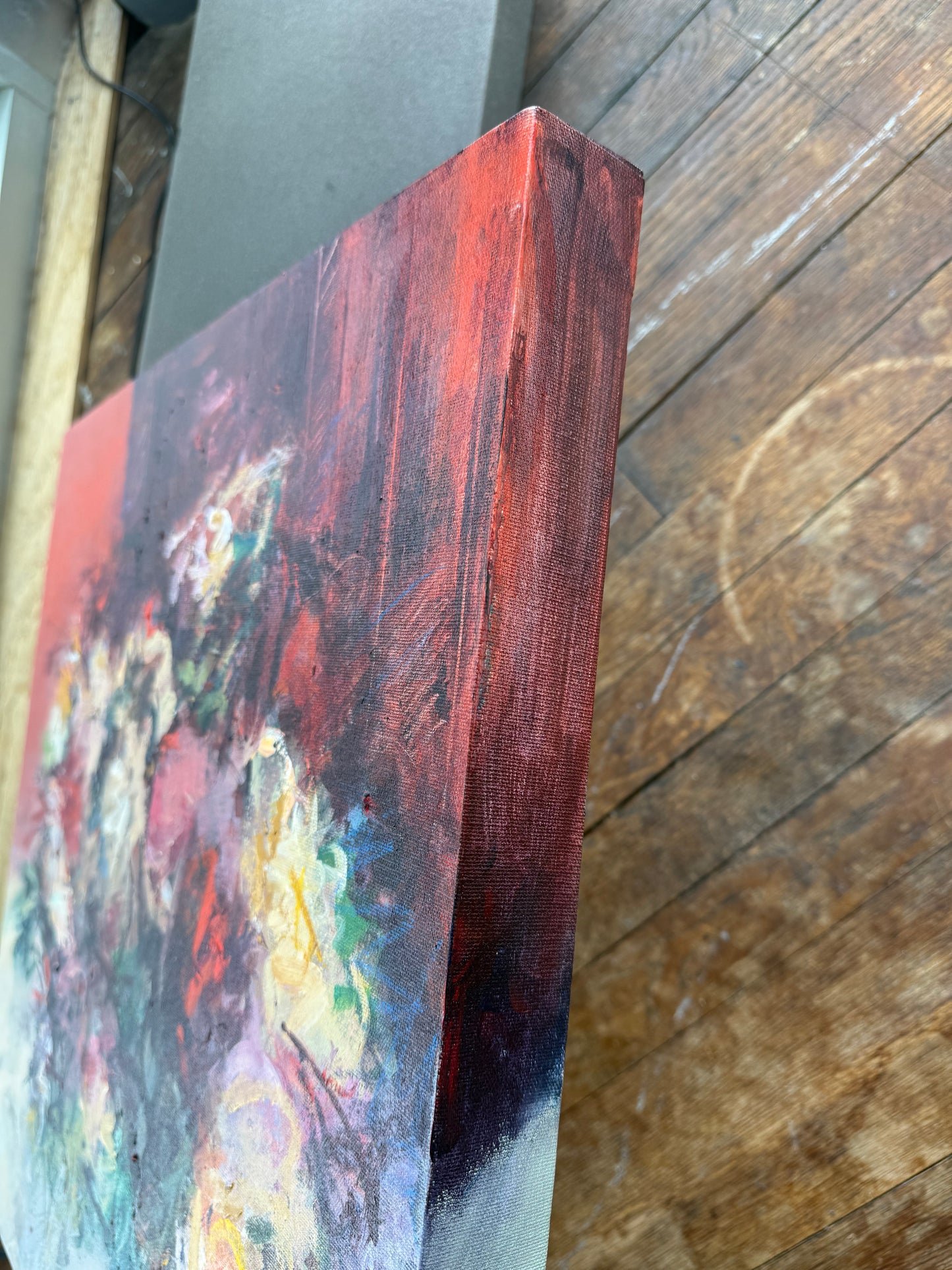 Acrylic on Canvas Titled: The Joy of Color