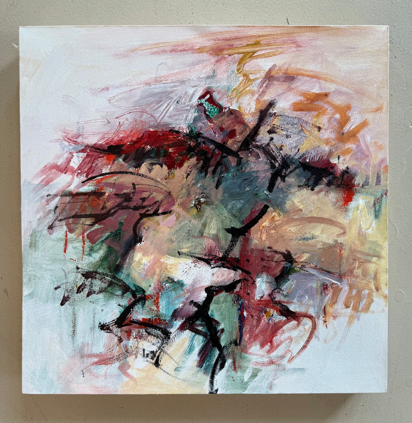 Acrylic on Canvas Titled: Been there done That