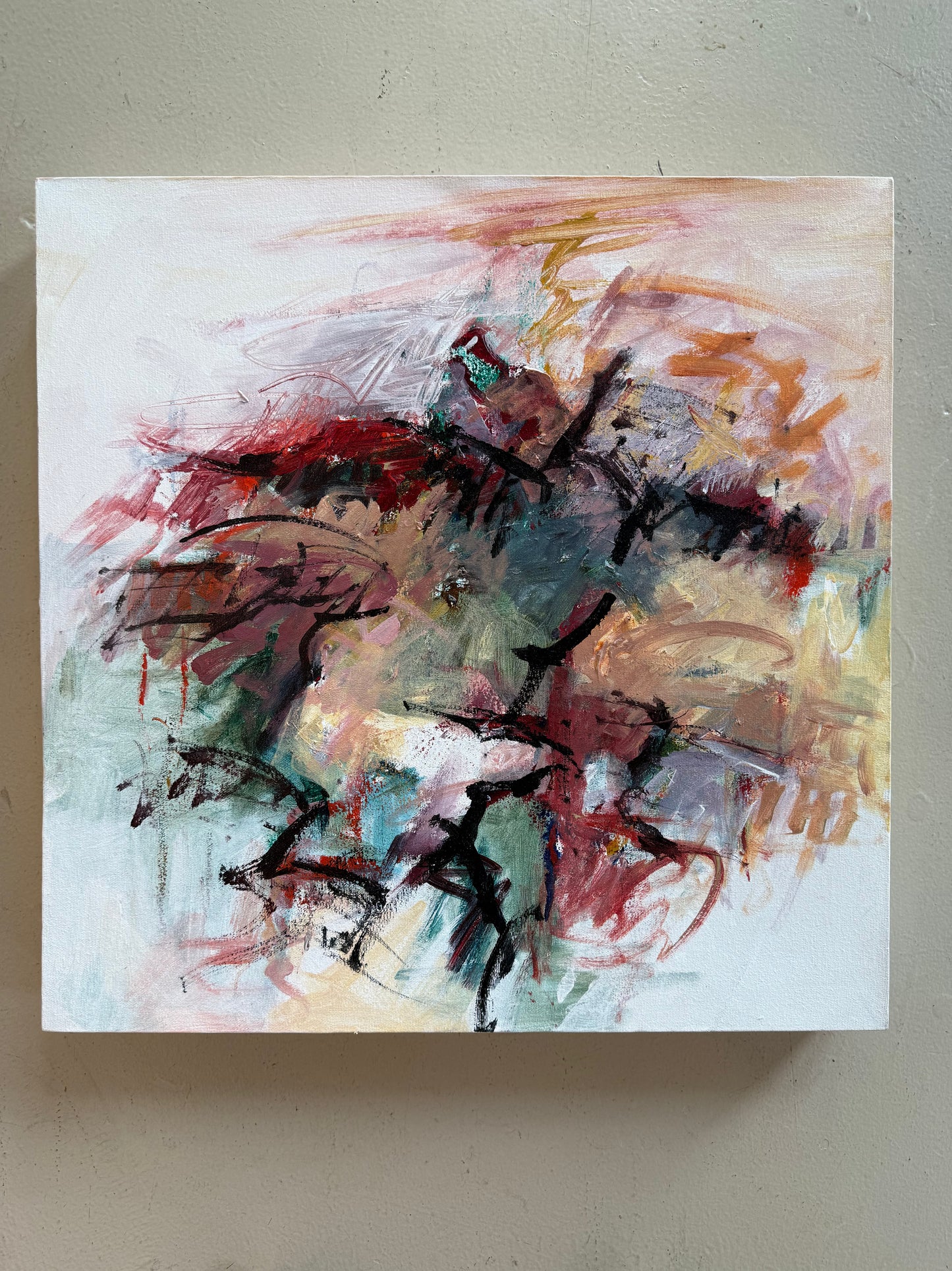 Acrylic on Canvas Titled: Been there done That
